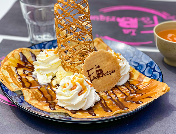 the best ice creams of vias beach at the Fabrique